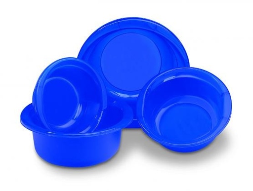 [0800162] Barreño Redondo 5 Lts Azul Araven