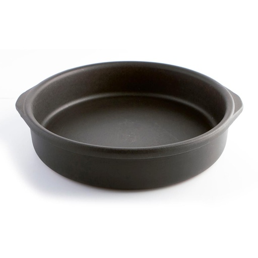 [0711955] Cazuela 22 Cms C/Asas Negra Barro Lux Arcoroc
