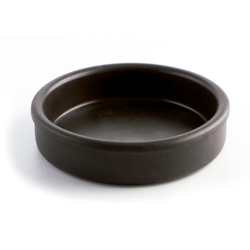 [0711958] Cazuela 10 Cms S/Asas Negra Barro Lux Quid