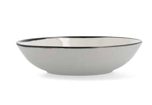 [0315438] Plato Hondo 21 Cms Porcelana Vital Filo Ariane