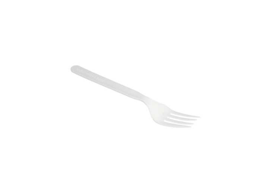 [1421220] Tenedor 17 cm Blanco CPLA Paq-50 Garcia de Pou