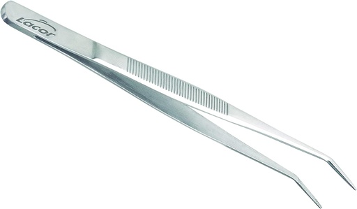[0711971] Pinza Precision Acodada 15.5 cms Lacor