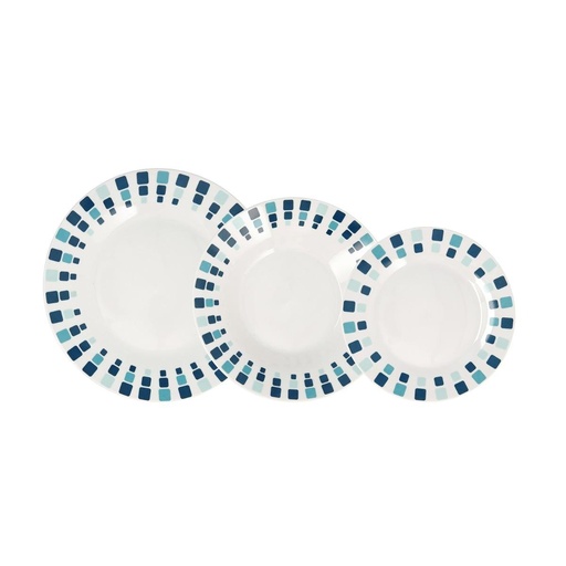 [0315457] Vajilla 18 Piezas Porcelana Simetric Arcoroc