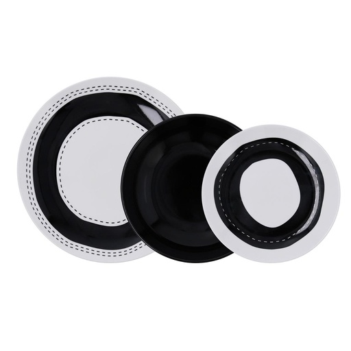 [0315460] Vajilla 18 Piezas Porcelana Olsen Arcoroc