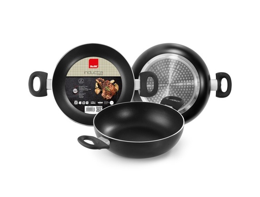 Sarten Honda con Asas Aluminio Inducta Ibili