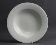 [U0104] Plato Hondo 23 Cms Whiteware Blanco SS1