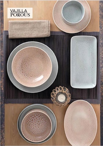 Bandeja Porcelana Reforzada Porous Ariane