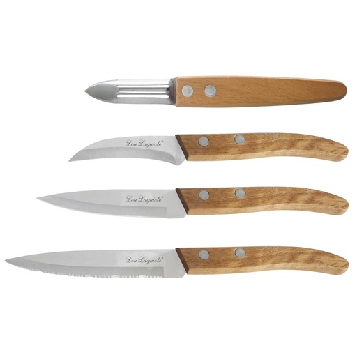 Set 4 piezas FOREST Madera Amefa