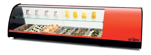 Vitrina Refrigerada Doble Cuba Plana Grupo Incorporado