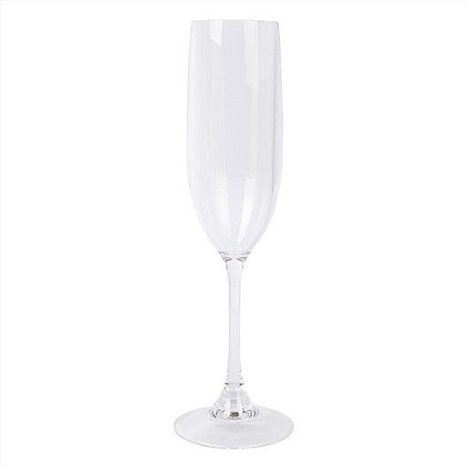[0806790] Copa 150 Ml Champan Paq-24 Inyectadas Transparente Cristal PS Garcia De Pou