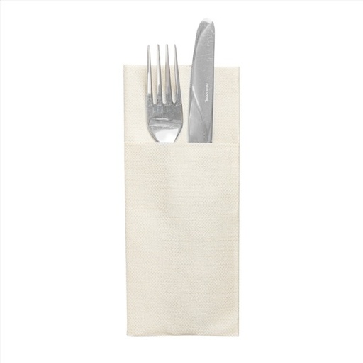 [1421274] Servilleta Cangurito "Like Linen" 70 G/M2 33x40 Crema Spunlace Paq-50 uds. Garcia de Pou