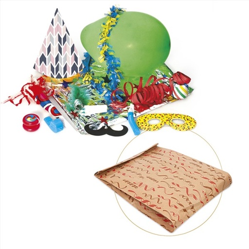 [1421286] Bolsa Cotillon Papel "Eco Saint Tropez" 26+8x35 Cms Surtido Paq-40 Garcia De Pou