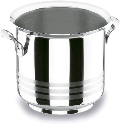 [0500808] Cubo Hielo Luxe Asa Inox 14 cms Lacor