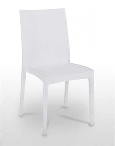 Silla Monoblock Inyeccion Polipropileno Imitacion Rattan