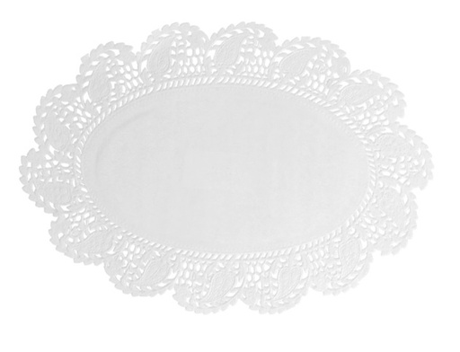 [1421331] Rodal Calado 35,7x26,5 Ovalado Cms Blanco Papel Paq-250 Garcia De Pou