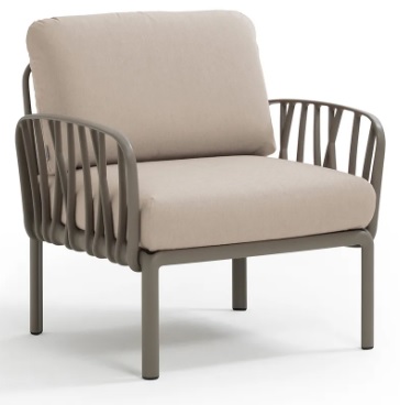 Sillon Komodo Modular Poltrona Tortora Nardi