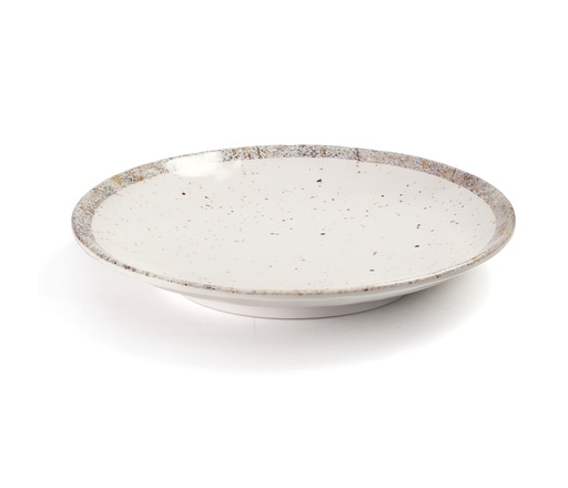 Plato Redondo Melamina EARTH Lacor