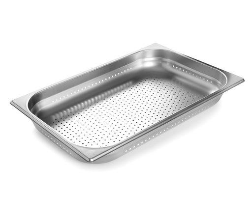[0712030] Cubeta Perforada GN 2/1 65 Mm Inox 18/10 Lacor