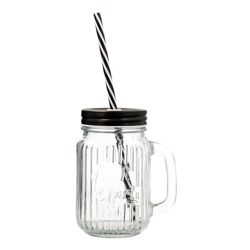 Jarra Vidrio 47 Cl con Tapa Acero Maison Quid Arcoroc