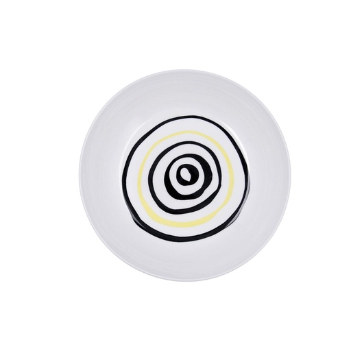 Plato Hondo 20 Cms Porcelana ZigZag Arcoroc
