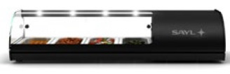 Vitrina Refrigerada Cristal Curvo Cubetas GN Grupo Incorporado Classic Sayl
