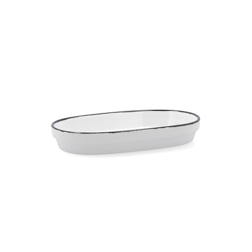 [0315539] Bandeja Pequeña 17,3x2,6x10 Porcelana Vital Filo Ariane