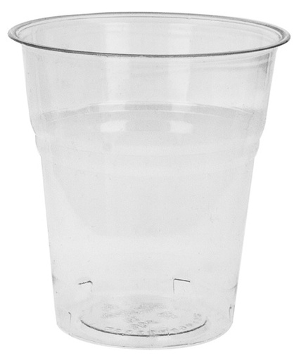 [1421398] Vaso 200 Ml Bebidas Temperatura Ambiente o Frias PLA Paq-50 Garcia de Pou