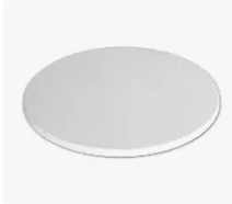 [9001649] Encimera  redonda werzalit blanco marmol