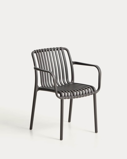 Silla apilable de exterior Isabellini de polipropileno