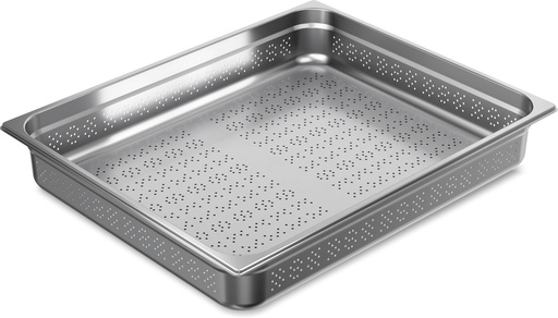 [9002115] Cubeta Gastronorm GN PRO Perforada de acero inoxidable 18/10 de tamaño 2/1 y 65 mm de profundidad Pujadas