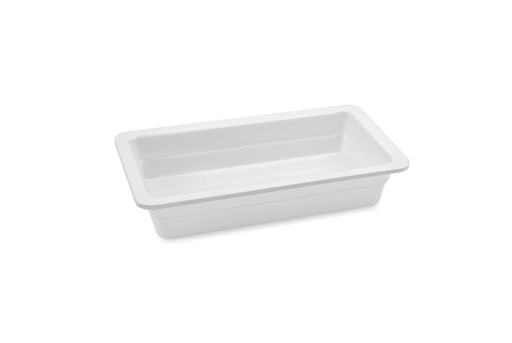 [9002239] Cubeta GN de 1/3 de 100 milímetros de profundidad en color blanco Pujadas