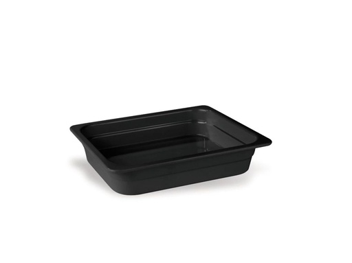 [9002258] Cubeta GN de 1/2 de 65 milímetros de profundidad en color negro Pujadas