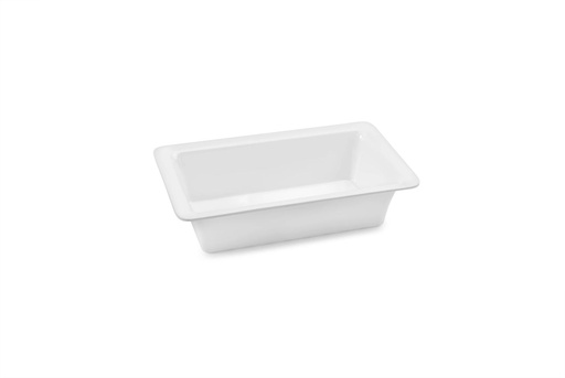 [9002279] Cubeta GN slim 1/3 de 100 milímetros de profundidad en color blanco Pujadas