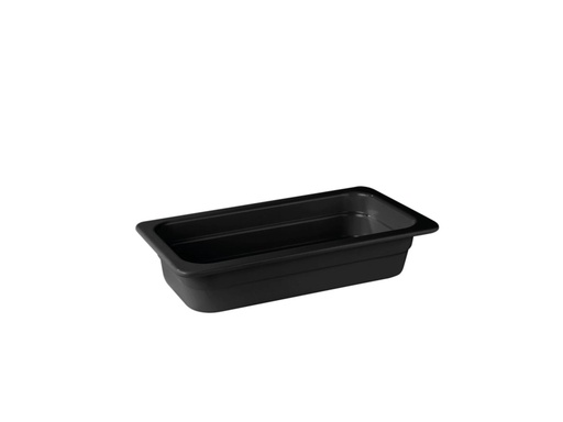 [9002292] Cubeta GN de 1/3 de 100 milímetros de profundidad en color negro Pujadas