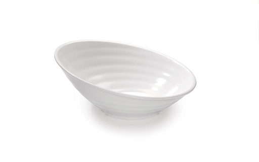 [9002382] Bol redondo inclinado de 35,5 x 32 cm de melamina blanco Pujadas