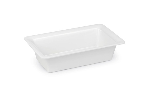 [9002558] Cubeta GN slim 1/4 de 65 milímetros de profundidad en color blanco Pujadas