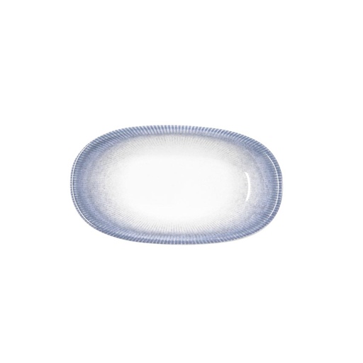[9002785] Bandeja oval porcelana Lea Hydrozero 19x11 cm - Bidasoa