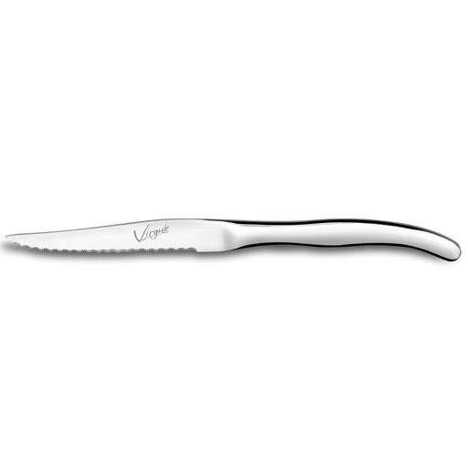 [9002855] Cuchillos chuleteros acero inox Virgule 23,5x1,9x0,8 cm - Amefa