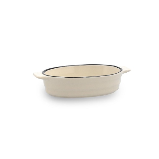 [9002939] Cazuela ovalada gres horno Cocco 18x11x4 cm - Quid