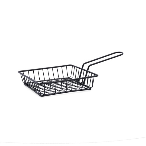 [9002956] Cesta cuadrada metal Gastro Black 15x15x4 cm - Quid