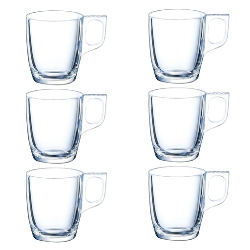 [9002970] Tazas vidrio Voluto 9 cl - Arcoroc