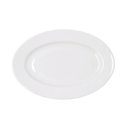 [9002976] Bandeja oval porcelana Serenity Hydrozero 30 cm - Bidasoa