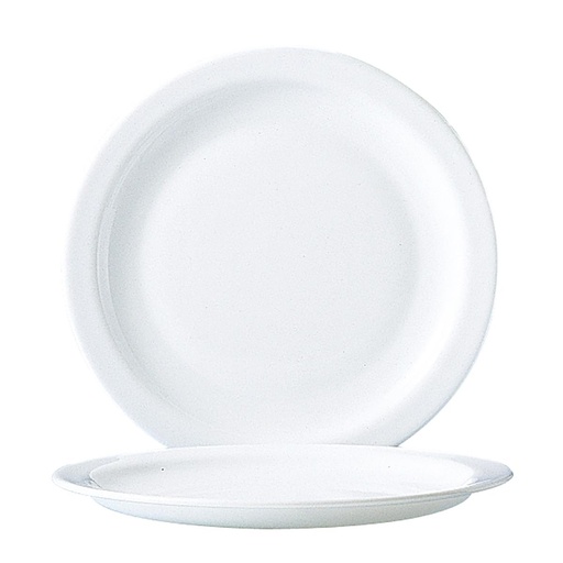 [9003213] Platos llanos opal Hoteliere 23,5cm - de encargo - Arcoroc