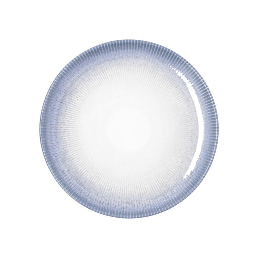[9003386] Plato llano porcelana Lea Hydrozero 25 cm - Bidasoa
