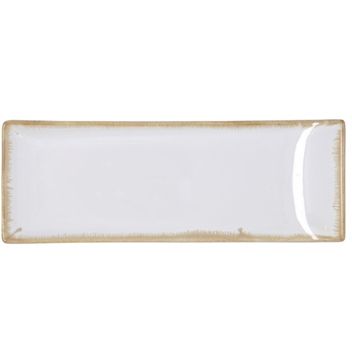 [9003398] Fuente porcelana Milky 33x12x3,5 cm - Bidasoa