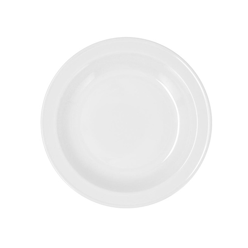 [9003423] Plato hondo porcelana Glacial Ala Estrch 23 cm - Bidasoa