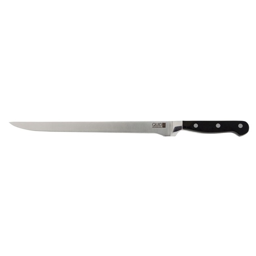 [9003451] Cuchillo jamón acero inoxidable Inox Chef Black 28 cm - Quid Professional