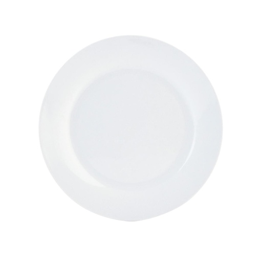 [9003635] Plato llano porcelana Basic 27 cm - Quid