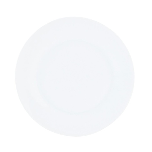 [9003636] Plato postre porcelana Basic 19 cm - Quid