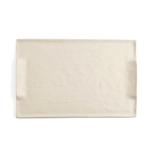 [9003653] Bandeja rectangular cerámica Mineral Gres 35x23 cm - Quid